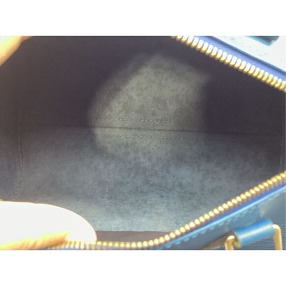 Louis Vuitton Blue Speedy 11 inch - Picture 3 of 9
